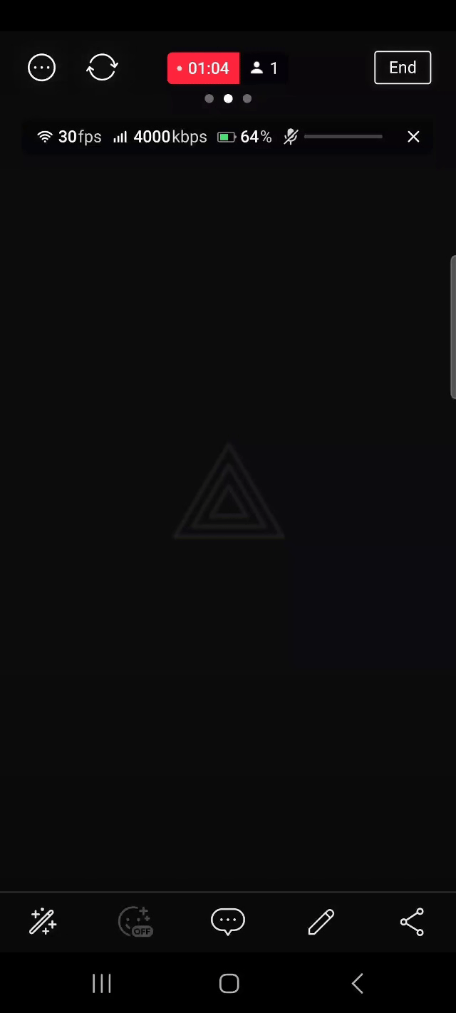 주문 중에도 동시 시청자 수가 유지되는 실제 방송 테스트
