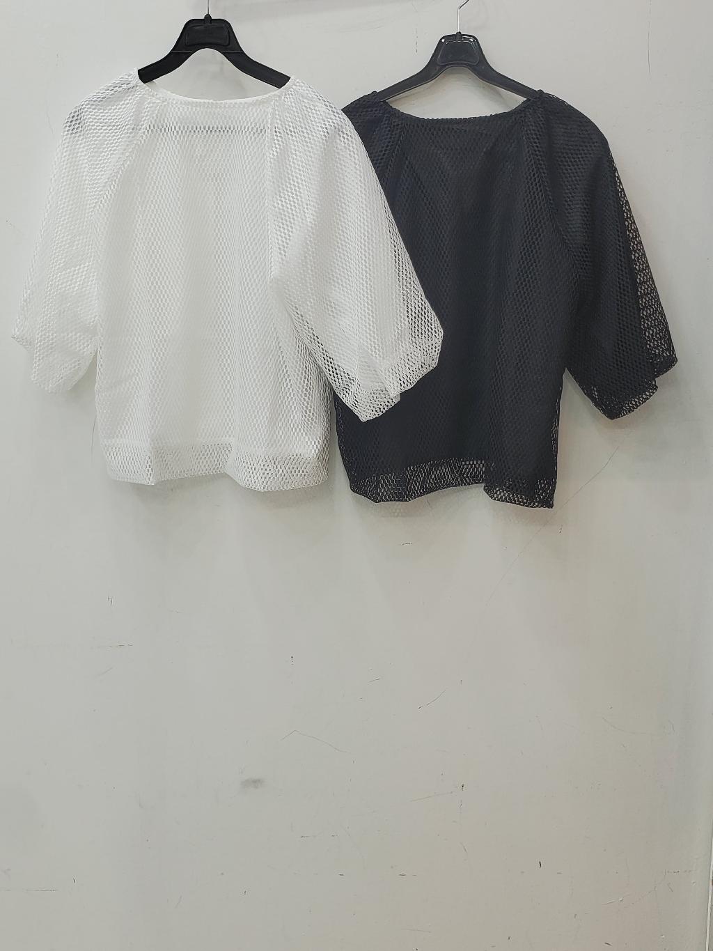 망사후크볼룸자켓