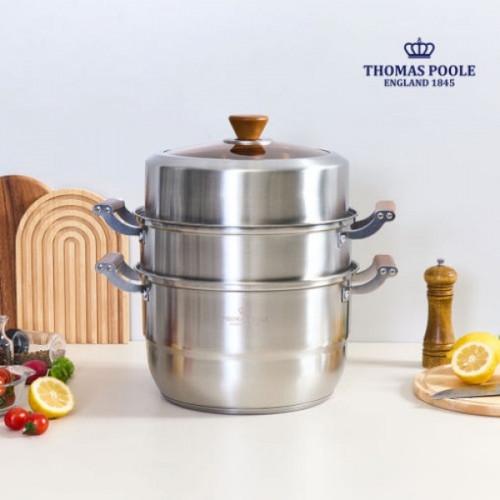 영국 토마스 풀 2in1 IH 3단 찜기 30cm