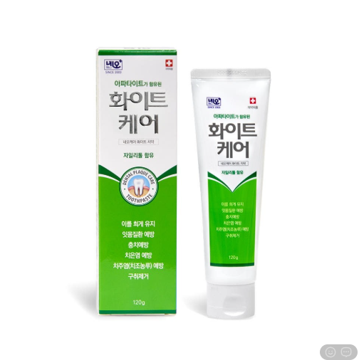 💢 [네오메디칼]화이트케어 기능성 치약 120g 1+1+1+1+1💢