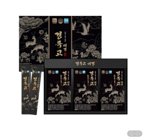 💢경록고 비경 국내산 6년근 홍삼 10ml x 30포 (쇼핑백동봉)💢