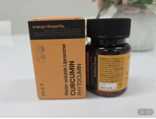 💢휴나인 리포좀 수용성 커큐민 500mg * 30정💢