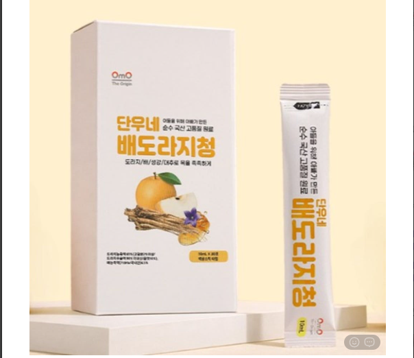💢단우네 배도라지청 스틱 10ml x 30포 💢국산 한정수랑120박스
