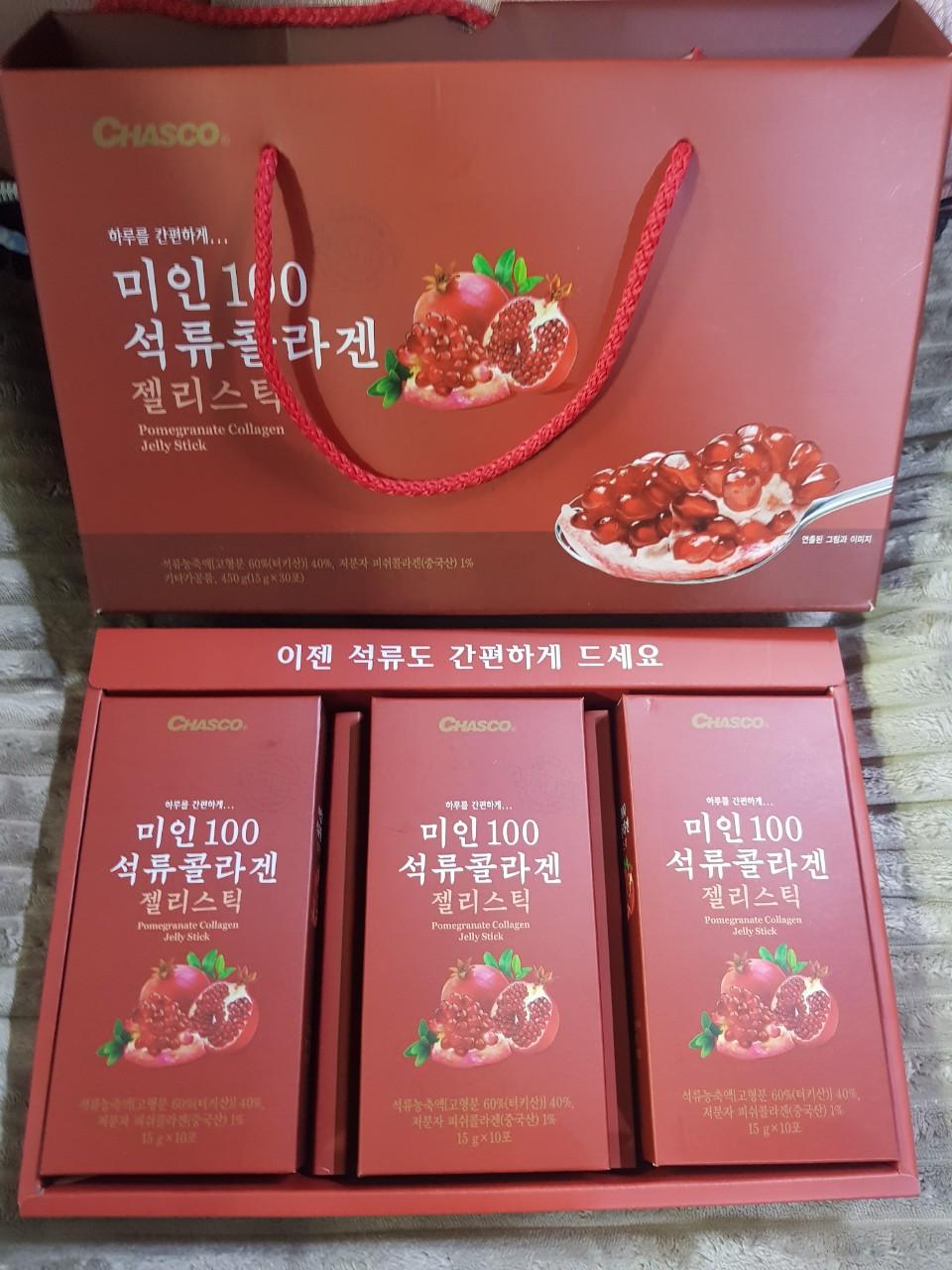 💦미인100 석류콜라겐 젤리스틱💦