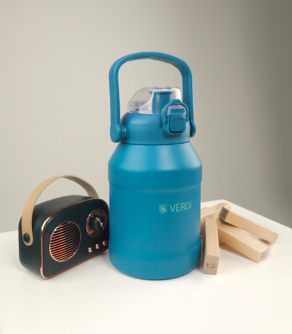 💦베르디 대용량 텀블러 1100ml 오션불루💦
