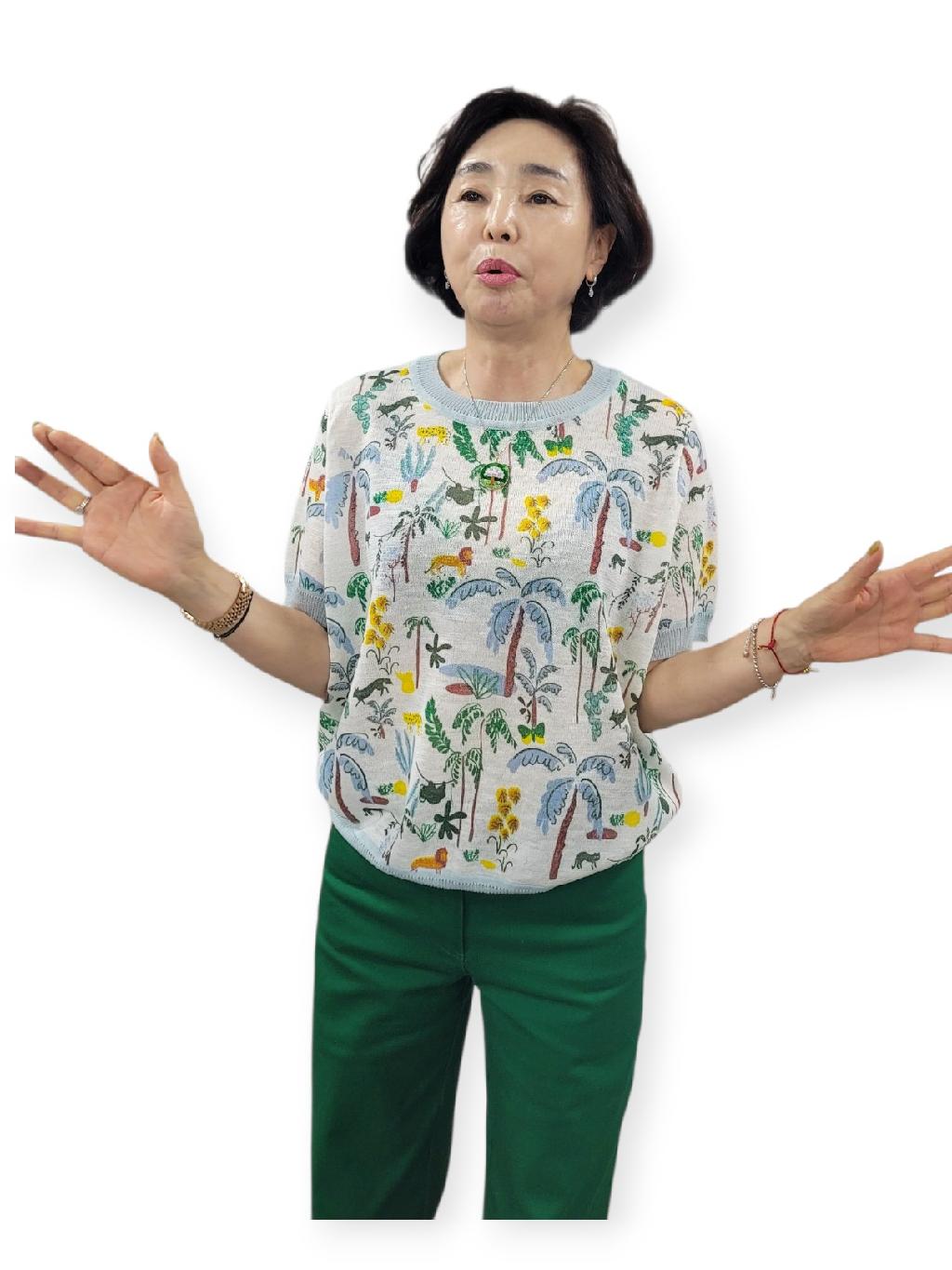 [완전특가]야자수 린넨니트