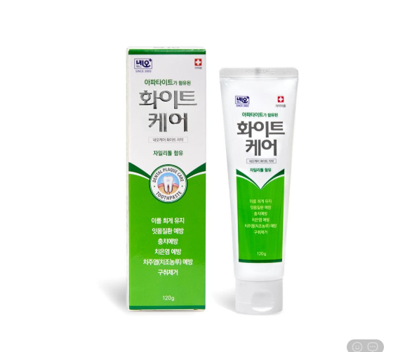 💢[네오메디칼]화이트케어 기능성 치약 120g  1+1+1+1+1💢