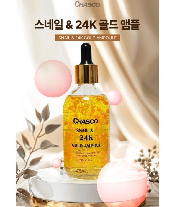 💢정품 차스코 24k 프리미엄 골드앰플 100ml💢