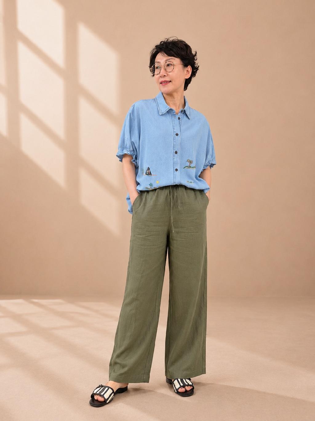 [자체제작]린넨 데일리 SL