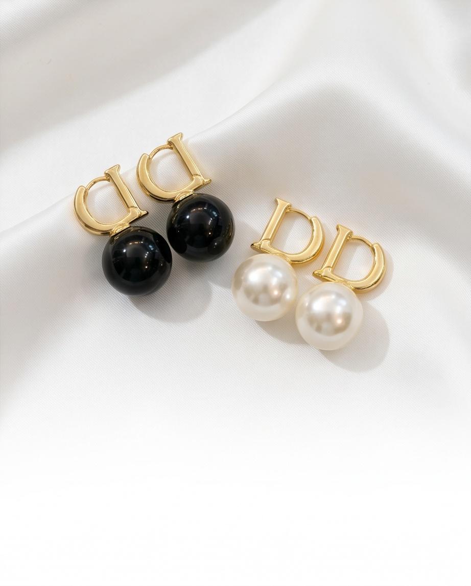 방특)D진주귀걸이  18mm