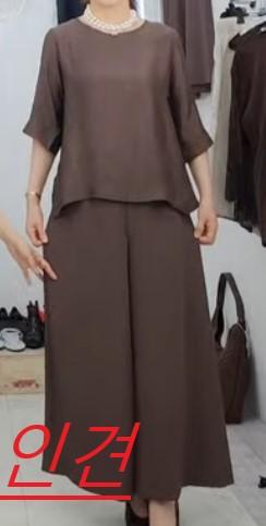 ♡자체)인견큐롯바지♡