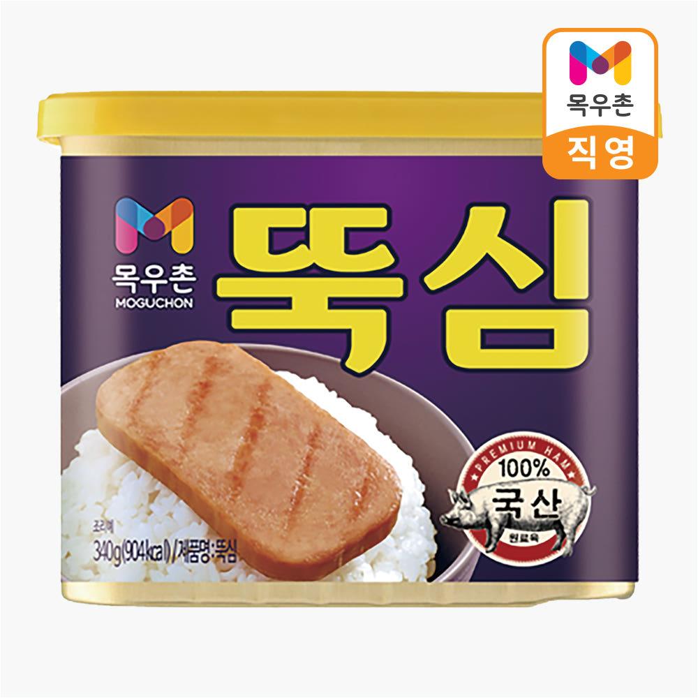 목우촌의대표 캔햄 뚝심  