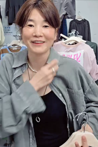 크롭피그셔츠