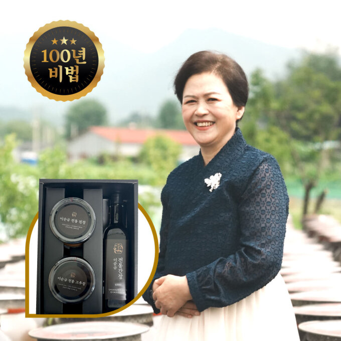 💢이순규 전통장 귀빈세트(된장450g+고추장450g+간장420ml)💢